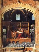 Antonello da Messina Saint Jerome in His Study painting